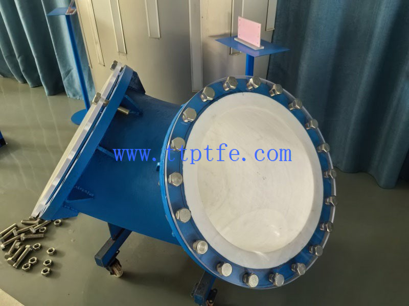 PTFE Lined 90 Degree Elbows